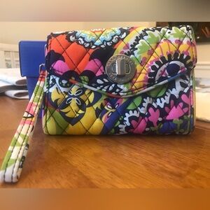 Vera Bradley wristlet in Rio pattern